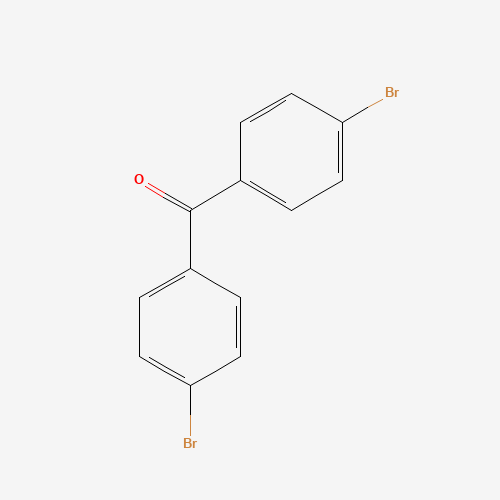 bis(4-bromophenyl)methanone (CAS: 81439-07-8) - Chemical Structure and Molecular Formula 