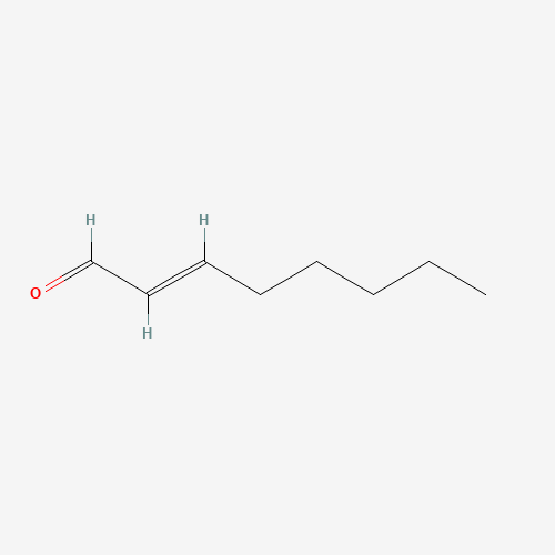 oct-2-enal (CAS: 2363-89-5) - Chemical Structure and Molecular Formula 