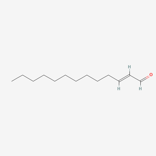 TRANS-2-TRIDECEN-1-AL (CAS: 7774-82-5) - Chemical Structure and Molecular Formula 