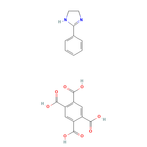 2-Phenyl-2-imidazoline pyromellitate (CAS: 54553-90-1) - Chemical Structure and Molecular Formula 