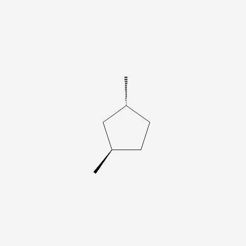1,3-TRANS-DIMETHYLCYCLOPENTANE (CAS: 1759-58-6) - Chemical Structure and Molecular Formula 