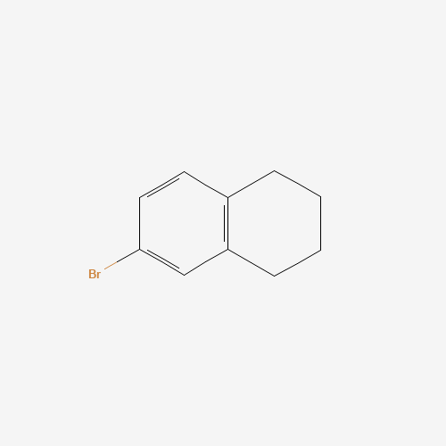 2-bromotetralin (CAS: 6134-56-1) - Chemical Structure and Molecular Formula 
