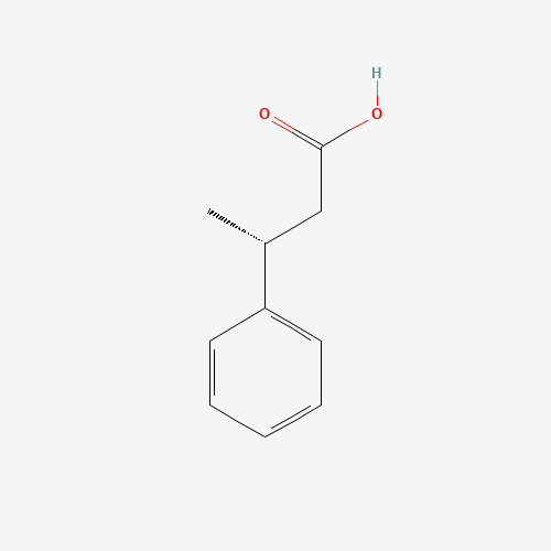 (R)-3-PHENYLBUTYRIC ACID (CAS: 772-14-5) - Chemical Structure and Molecular Formula 