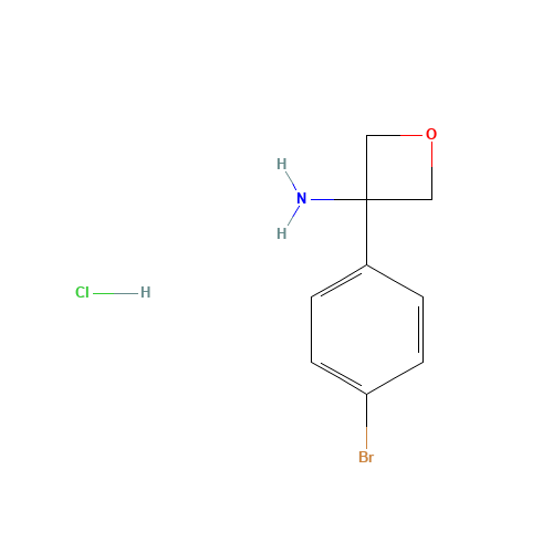 3-(4-Bromophenyl)-3-oxetanamine hydrochloride (1:1) (CAS: 1349718-53-1) - Related Chemical Product