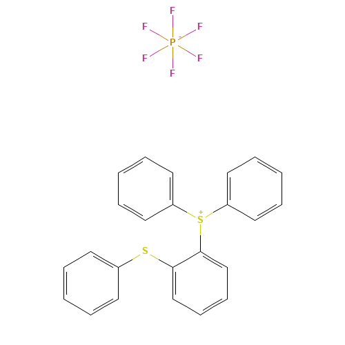 Diphenyl[(phenylthio)phenyl]sulfonium hexafluorophosphate (CAS: 75482-18-7) - Related Chemical Product