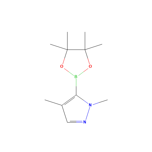 1,4-Dimethyl-5-(4,4,5,5-tetramethyl-1,3,2-dioxaborolan-2-yl)-1h-pyrazole (CAS: 1047644-76-7) - Related Chemical Product