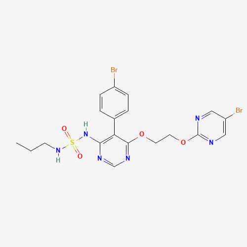 macitentan (CAS: 441798-33-0) - Chemical Structure and Molecular Formula 