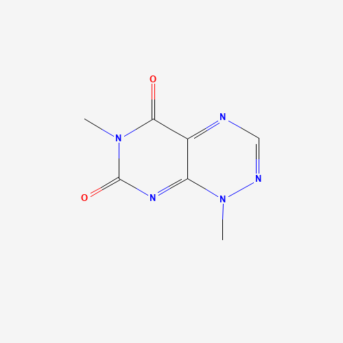 Toxoflavin chemical structure Toxoflavin (CAS: 84-82-2) - Chemical Structure and Molecular Formula