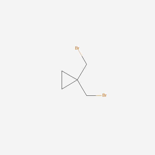 1,1-bis-(Bromomethyl)-cyclopropane (CAS: 29086-41-7) - Chemical Structure and Molecular Formula 