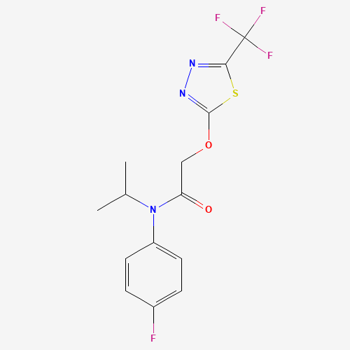 Flufenacet (CAS: 142459-58-3) - Chemical Structure and Molecular Formula 