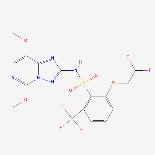 PENOXSULAM (CAS: 219714-96-2) - Chemical Structure and Molecular Formula 