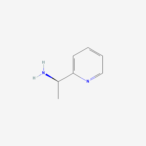 (S)-1-PYRIDIN-2-YL-ETHYLAMINE (CAS: 45695-03-2) - Chemical Structure and Molecular Formula 