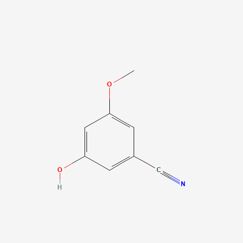 3-hydroxy-5-methoxyBenzonitrile (CAS: 124993-53-9) - Chemical Structure and Molecular Formula 