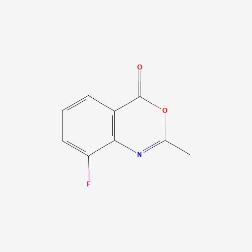 8-fluoro-2-methyl-4H-benzo[d][1,3]oxazin-4-one (CAS: 1044749-59-8) - Chemical Structure and Molecular Formula 
