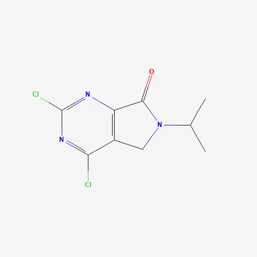 2,4-dichloro-6-propan-2-yl-5H-pyrrolo[3,4-d]pyrimidin-7-one (CAS: 1079649-94-7) - Related Chemical Product