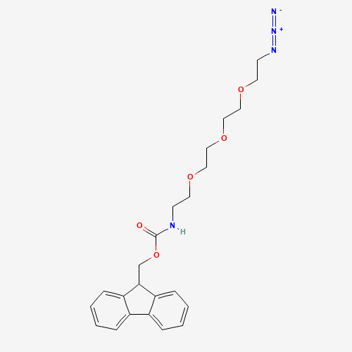 13-Azido-5,8,11-trioxa-2-azatridecanoic acid 9H-fluoro-9-ylmethylester (CAS: 1172605-58-1) - Related Chemical Product
