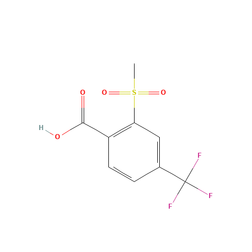 2-(Methylsulfonyl)-4-(trifluoromethyl)benzoic acid (CAS: 142994-06-7) - Related Chemical Product