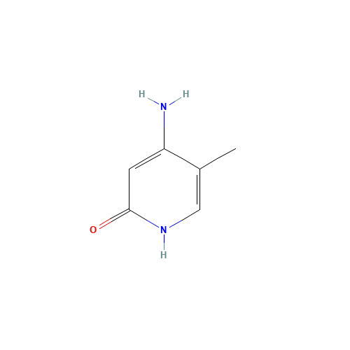 4-Amino-5-methylpyridin-2-ol (CAS: 95306-64-2) - Chemical Structure and Molecular Formula 