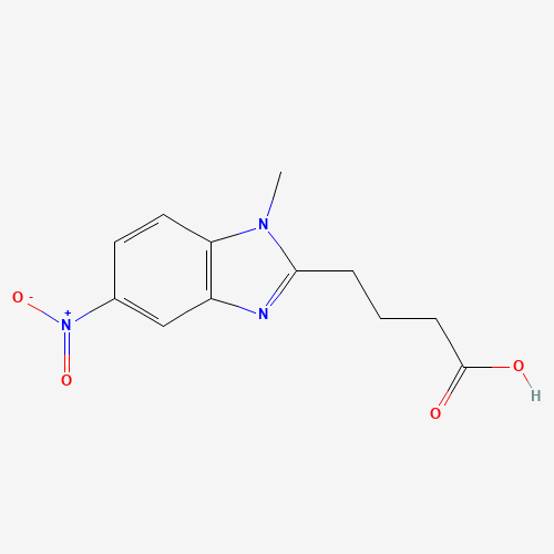 4-(1-Methyl-5-nitro-1H-benzoimidazol-2-yl)-butyric acid (CAS: 31349-48-1) - Related Chemical Product