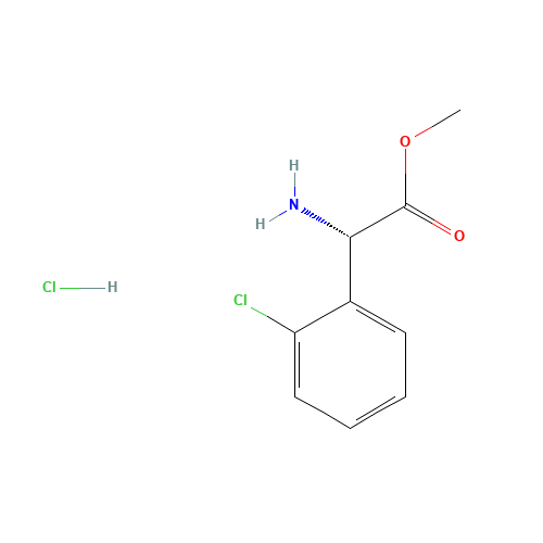 (S)-Methyl 2-amino-2-(2-chlorophenyl)acetate hydrochloride (CAS: 213018-92-9) - Related Chemical Product