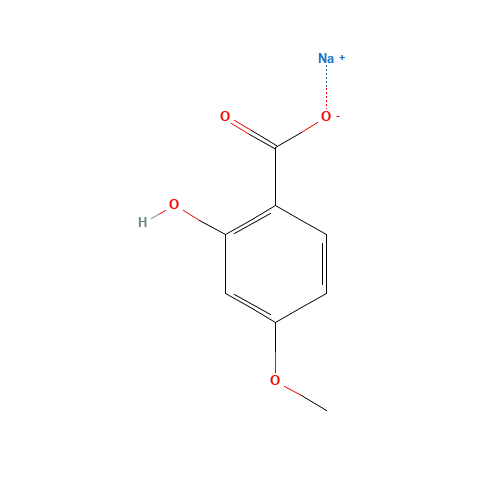 Sodium 2-hydroxy-p-anisate (CAS: 25832-67-1) - Related Chemical Product