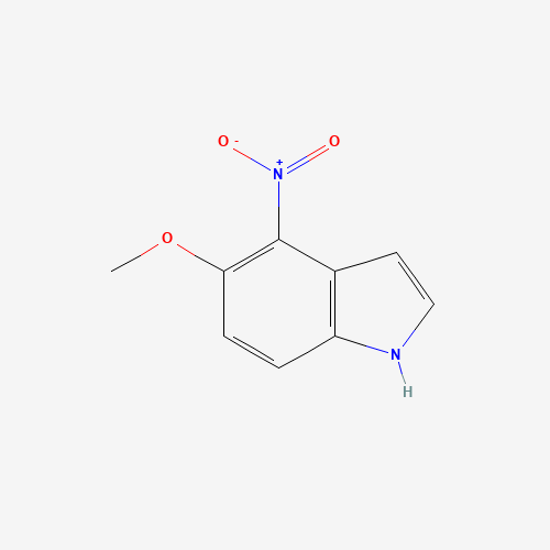 5-methoxy-4-nitroindole (CAS: 135531-92-9) - Chemical Structure and Molecular Formula 