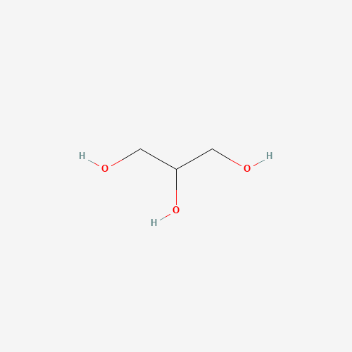 propane-1,2,3-triol (CAS: 25618-55-7) - Chemical Structure and Molecular Formula 