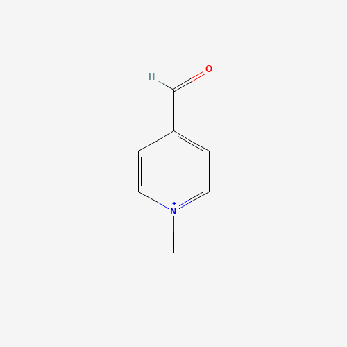 Pyridinium, 4-formyl-1-methyl- (CAS: 13441-40-2) - Chemical Structure and Molecular Formula 
