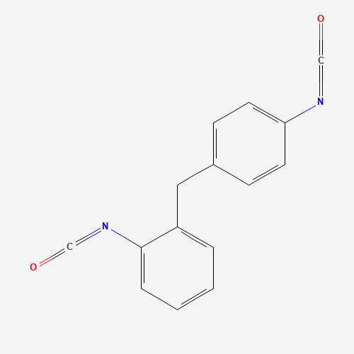 1-isocyanato-2-[(4-isocyanatophenyl)methyl]benzene (CAS: 5873-54-1) - Related Chemical Product