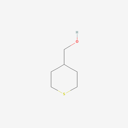 (Tetrahydro-2H-thiopyran-4-yl)methanol (CAS: 100277-27-8) - Chemical Structure and Molecular Formula 