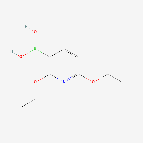 (2,6-Diethoxypyridin-3-yl)boronic acid (CAS: 1003043-46-6) - Related Chemical Product