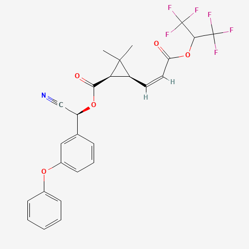 Acrinathrin (CAS: 101007-06-1) - Chemical Structure and Molecular Formula 