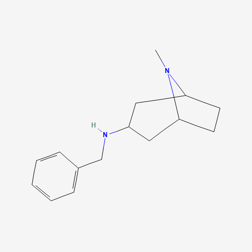 N-benzyl-8-methyl-8-azabicyclo[3.2.1]octan-3-amine (CAS: 101353-61-1) - Related Chemical Product