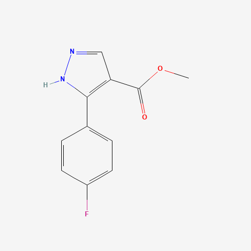 methyl 3-(4-fluorophenyl)pyrazolidine-4-carboxylate (CAS: 1017784-36-9) - Related Chemical Product