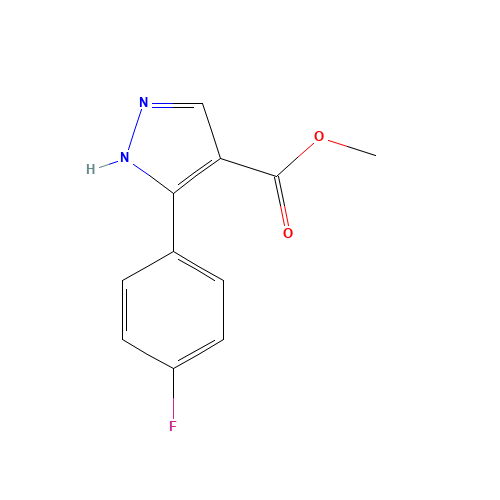 methyl 3-(4-fluorophenyl)pyrazolidine-4-carboxylate (CAS: 1017784-36-9) - Related Chemical Product