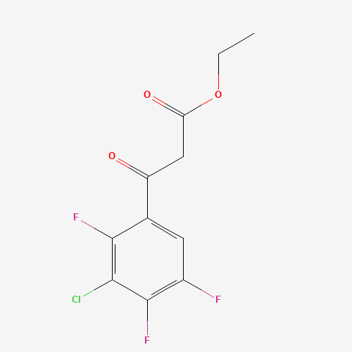 Ethyl 3-(3-chloro-2,4,5-trifluorophenyl)-3-oxopropanoate (CAS: 101987-86-4) - Related Chemical Product