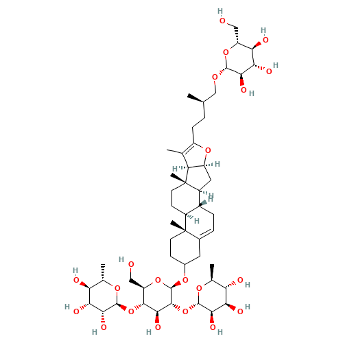 PROTOGRACELLIN (CAS: 102115-79-7) - Chemical Structure and Molecular Formula 