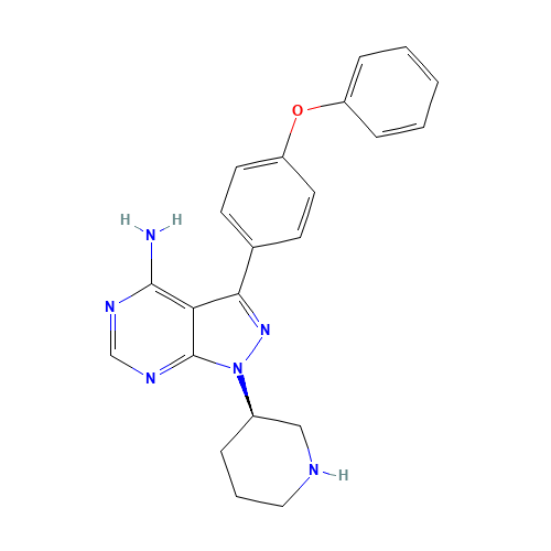 Btk inhibitor 1 R enantiomer (CAS: 1022150-12-4) - Related Chemical Product