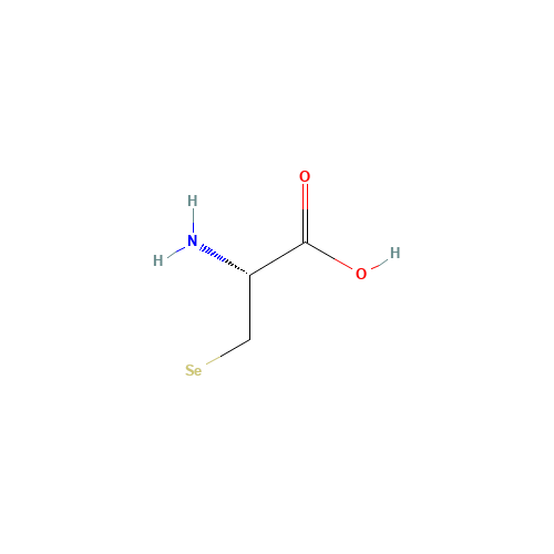 Selenocysteine (CAS: 10236-58-5) - Chemical Structure and Molecular Formula 