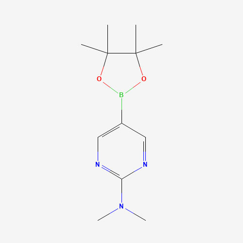 N,N-Dimethyl-5-(4,4,5,5-tetramethyl-1,3,2-dioxaborolan-2-yl)pyrimidin-2-amine (CAS: 1032759-30-0) - Related Chemical Product