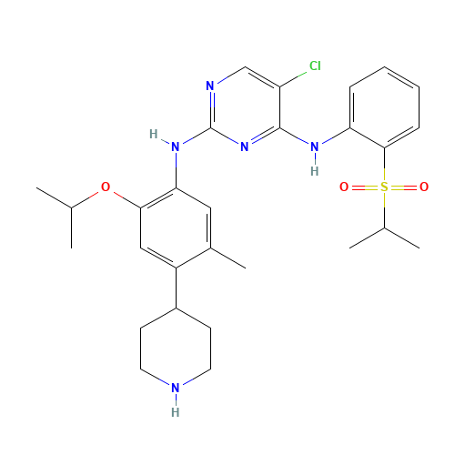 Ceritinib (CAS: 1032900-25-6) - Chemical Structure and Molecular Formula 
