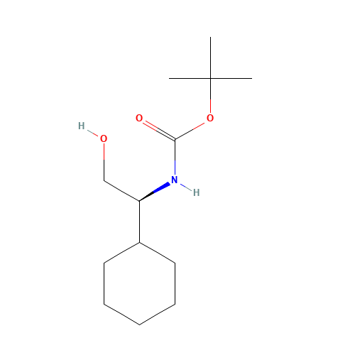 (S)-tert-Butyl (1-cyclohexyl-2-hydroxyethyl)carbamate (CAS: 107202-39-1) - Related Chemical Product