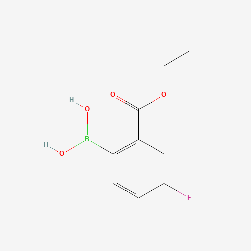 2-(ETHOXYCARBONYL)-4-FLUOROPHENYLBORONIC ACID (CAS: 1072951-40-6) - Related Chemical Product