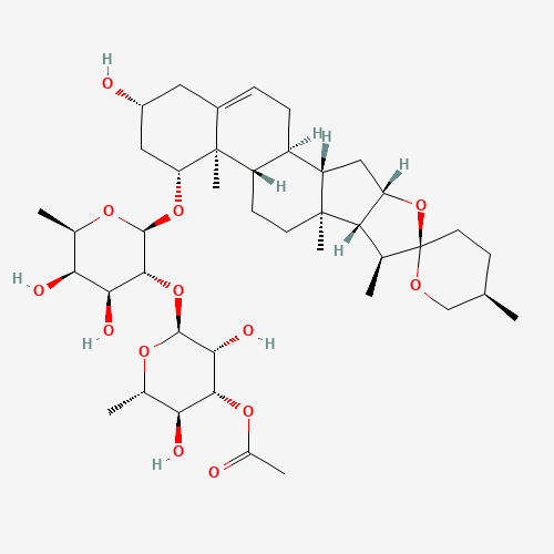 Ophiopogonin A (CAS: 11054-24-3) - Chemical Structure and Molecular Formula 