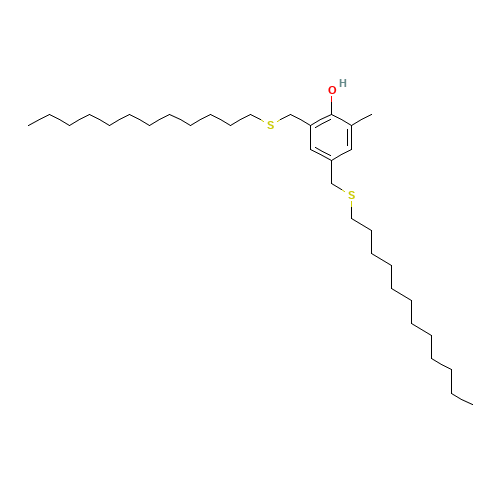 2,4-Bis(dodecylthiomethyl)-6-methylphenol (CAS: 110675-26-8) - Related Chemical Product