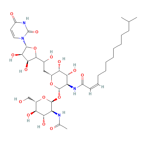 TUNICAMYCIN (CAS: 11089-65-9) - Chemical Structure and Molecular Formula 