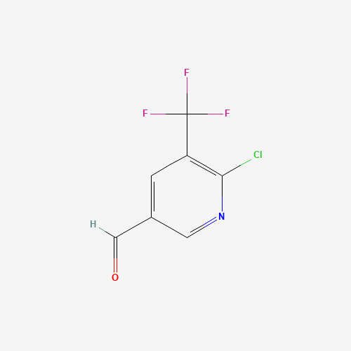 6-Chloro-5-(trifluoromethyl)nicotinaldehyde (CAS: 1113049-90-3) - Related Chemical Product