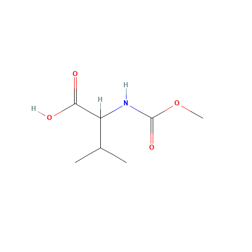 Methoxycarbonylamino-3-methyl-butyric acid (CAS: 111398-44-8) - Related Chemical Product