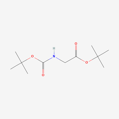 Boc-Gly-OtBu (CAS: 111652-20-1) - Chemical Structure and Molecular Formula 