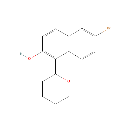 6-Bromo-1-(tetrahydropyran-2-yl)naphthalen-2-ol (CAS: 1133116-41-2) - Related Chemical Product